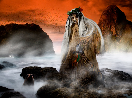 A still from the montage by Inahaa Te Urutahi Waikerepuru